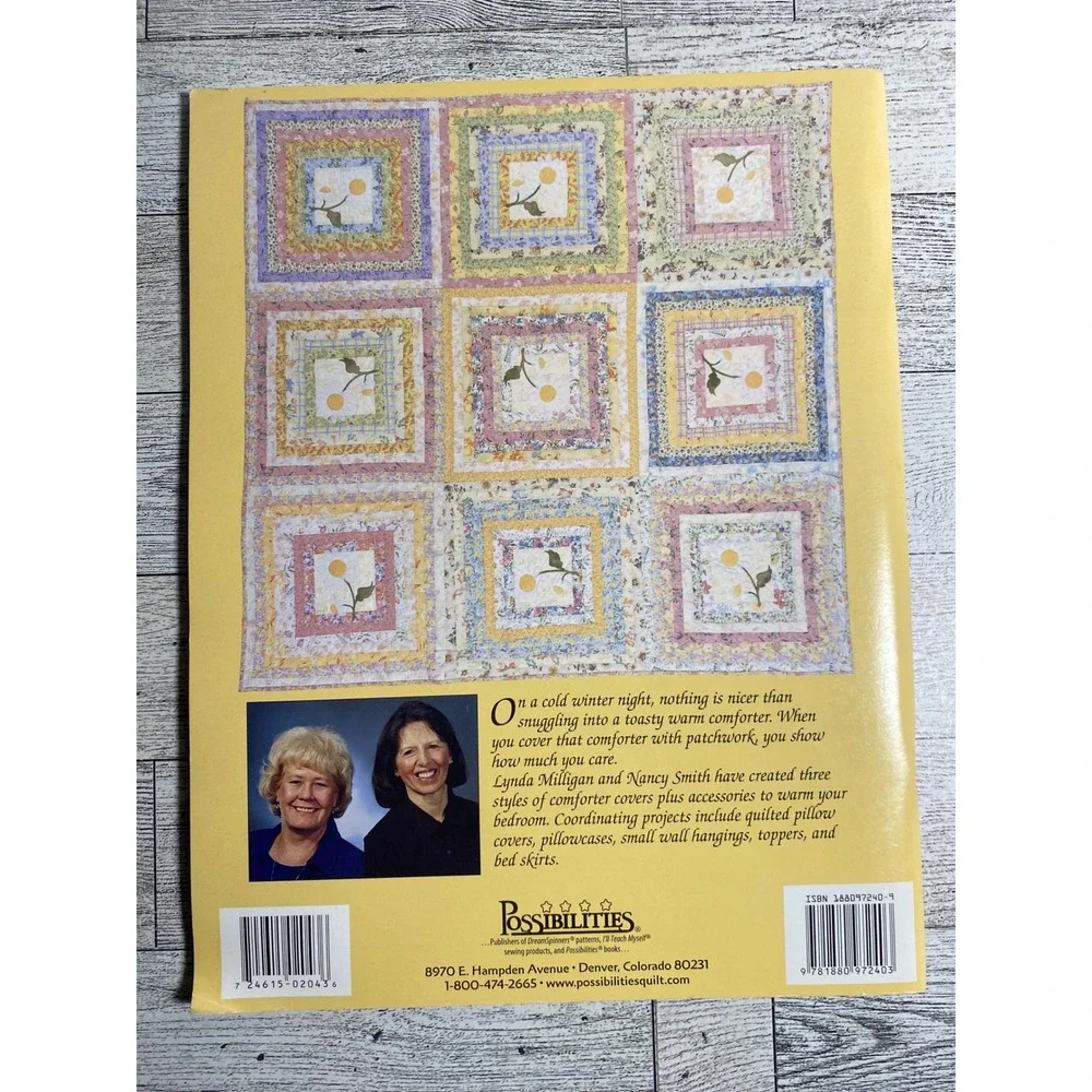 BedWarmers Lynda Milligan & Nancy‎ Smith 1999 Quilting Patterns Comforter Covers